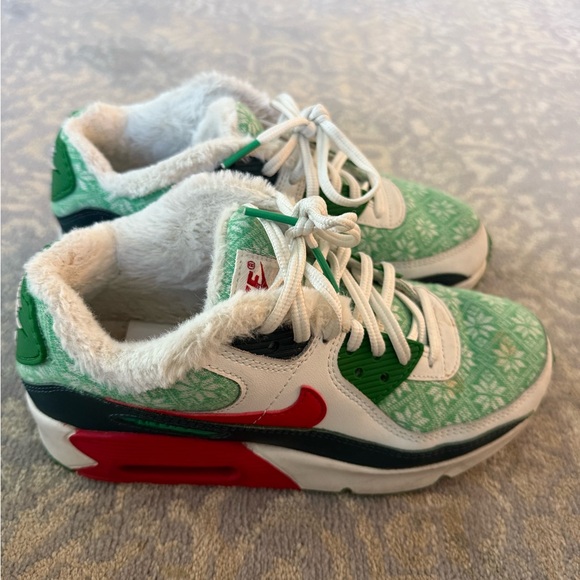 Nike Air Max 90 'Christmas Sweater' 4Y - Picture 1 of 4